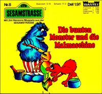 Sesamstrasse - Die bunten Monster und die Malmaschine - Heft 8